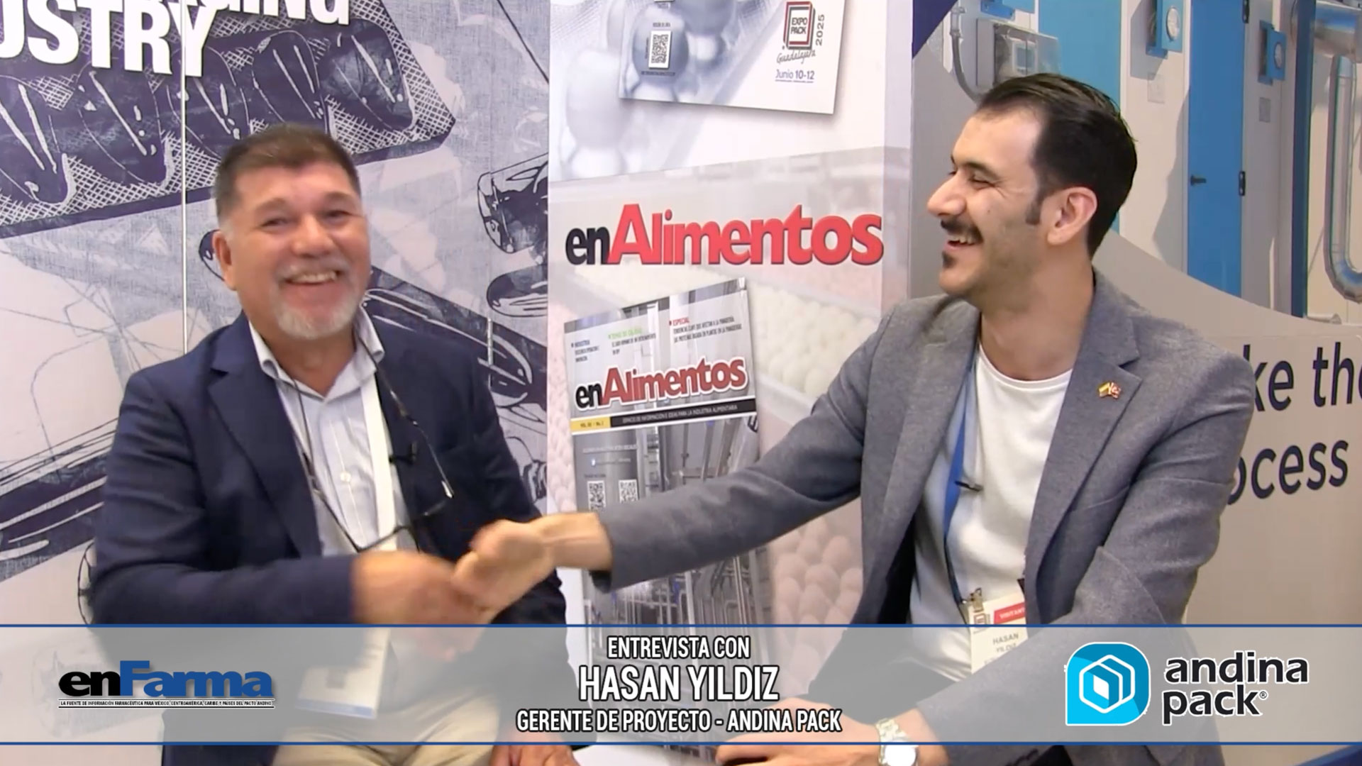 Entrevistas ExpoPack 2025 - Andina Pack