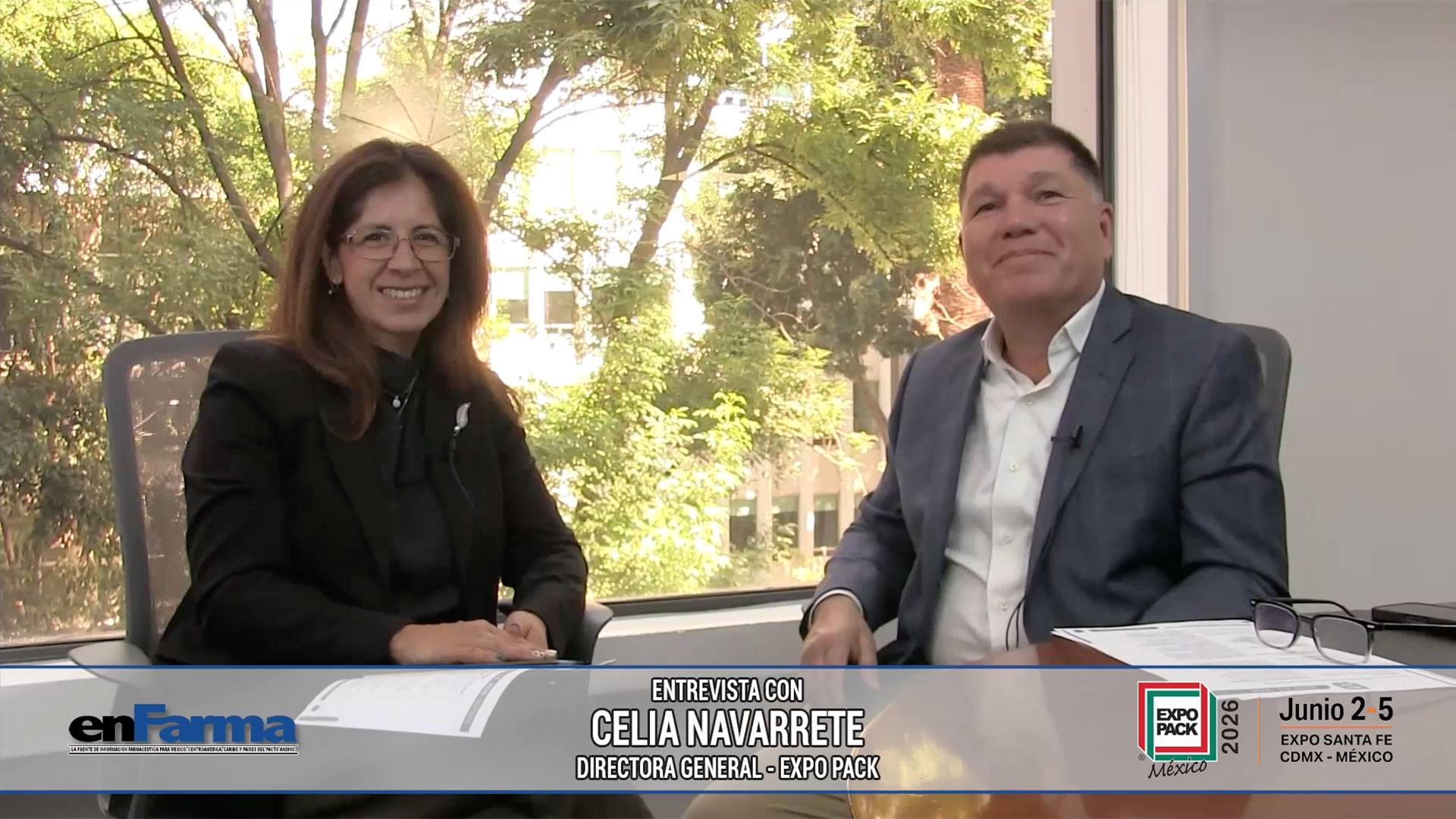 Entrevista a Celia Navarrete - Directora General Expo Pack