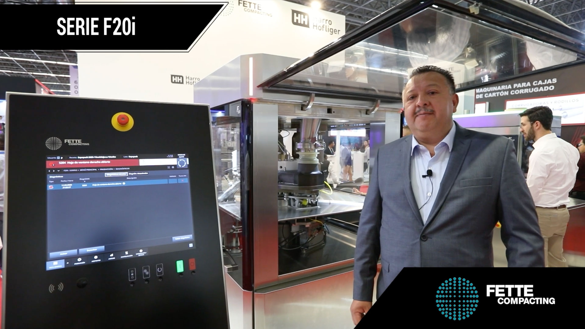 EXPOPACK Guadalajara 2025, fue el escenario para mostrar la tableteadora rotativa de la serie F20i para comprimidos