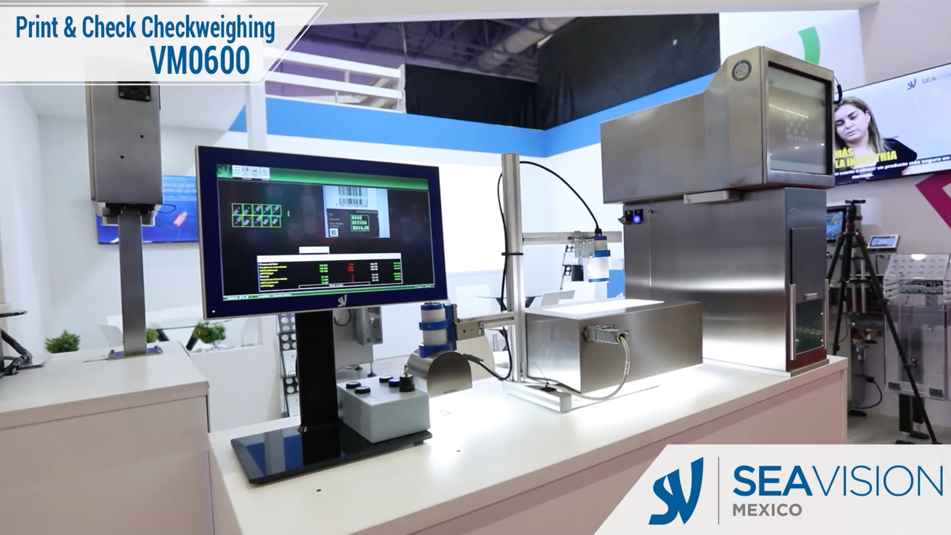 SEA VISION presenta el Print & Check Checkweighing VM0600 de Antares Vision Group